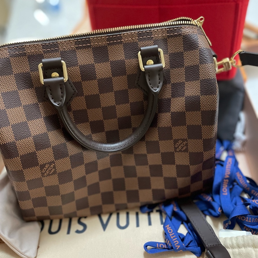 Louis Vuitton Damier Ebene Satchel